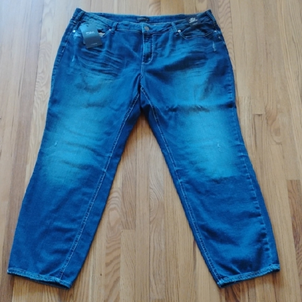 Silver Jeans Blue Flare Wide Leg Denim